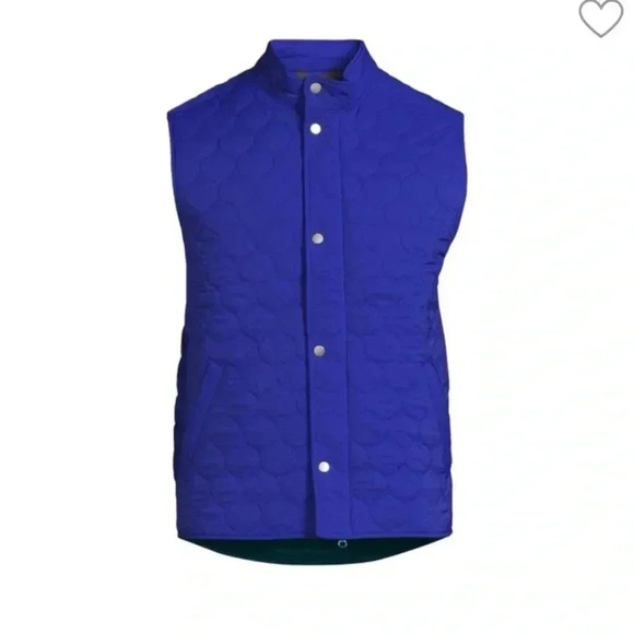 BONOBOS
Onion Quilted Padded Vest in Cobalt Size M - Picture 3 of 6